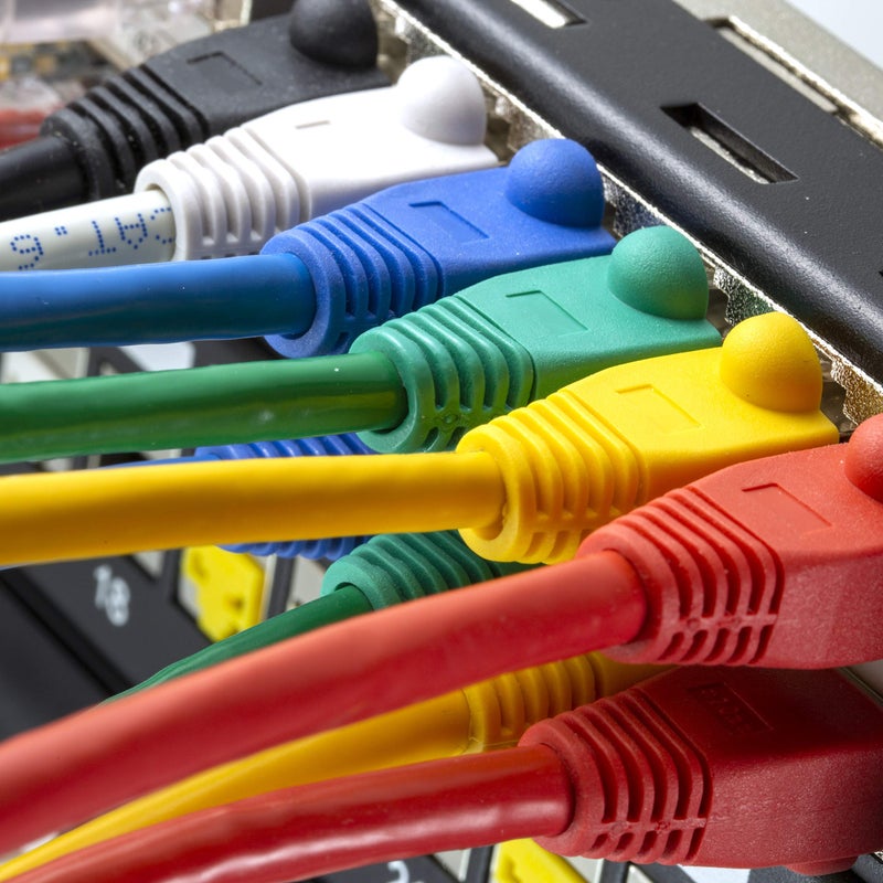 NTW Cat6 Ethernet Cable Shielded 50 FT RED Plated RJ45 Connector Internet LAN Wire Cable Cord for Modem Router PC Mac Laptop PS2 PS3 PS4 Xbox 360 Patch Panel Faster Than Cat5 Cat5e, 345-S6-050RD - Image 5
